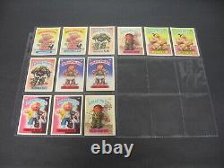 1985 Garbage Pail Kids Series 2 Complete 84 Card Set TESSIES SCHIZO FRAN EXC