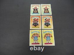 1985 Garbage Pail Kids Series 2 Complete 84 Card Set TESSIES SCHIZO FRAN EXC