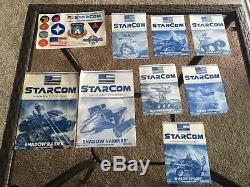 1986 Coleco Starcom Collection 10 Vehicles 28 Total Action Figures