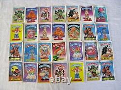 1986 Topps Garbage Pail Kids Stickers and Puzzle Parts Mixed Lot 177 Cards