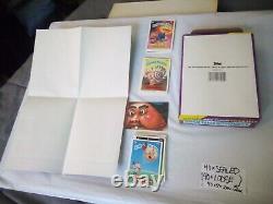 1987 Lot 41 Packs SEALED Poster Vintage GARBAGE PAIL KIDS Series 7 Purple BOX