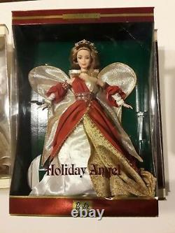 1990 1992 1995-1997 1998 2000 (2) 2001 HAPPY HOLIDAY BARBIE DOLL COLLECTION set