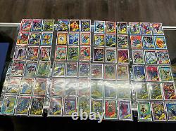 1990 Marvel Universe Series 1 Complete Comic Trading Card Set 1-162