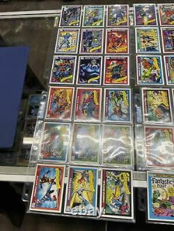 1990 Marvel Universe Series 1 Complete Comic Trading Card Set 1-162