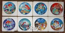 1993 BRADFORD EXCHANGE Disney THE LITTLE MERMAID Set of LIMITED EDITION PLATES