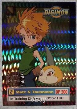 1999 Digimon GOLD EXCLUSIVE & GOLD STAMPED Numbered Cards Lot of (6) MEGA RARES