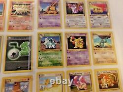 1999 POKEMON COLLECTIBLE CARDS, Base Set Excellent Condition Charmeleon + More