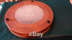 19 Inch Solid Mahogany Roulette Wheel (Made in the USA)