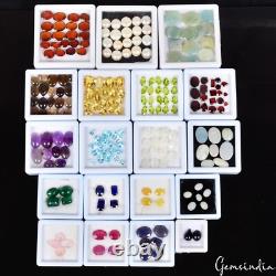 19 Lots/209 Pc Estate Genuine Precious Loose Gemstones Lot Collection 1000$+ Ret