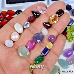 19 Lots/209 Pc Estate Genuine Precious Loose Gemstones Lot Collection 1000$+ Ret