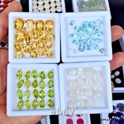 19 Lots/209 Pc Estate Genuine Precious Loose Gemstones Lot Collection 1000$+ Ret
