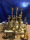 19 Vintage Mixed Lot Brass Candle Holders Candlesticks Wedding Home Decor Vintag