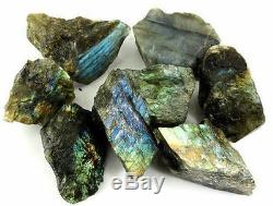 1LB LABRADORITE LOT Rough CRYSTAL Raw Natural Stone Gemstone LARGE WHOLESALE