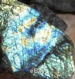 1LB LABRADORITE LOT Rough CRYSTAL Raw Natural Stone Gemstone LARGE WHOLESALE