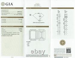 1.00 CT Loose Natural Diamond E VVS1 Emerald Cut GIA Certified Collection