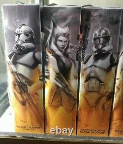 (#1-6)The Clone Wars Bundle Hasbro - Star Wars The Black Series