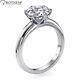 1 Ct G Si2 Solitaire Diamond Engagement Ring 18k White Gold 53929001