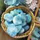 1 Kg Wholesale Larimar Tumbled Natural Meditation Crystal, Palm Stone