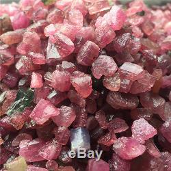 1 Kg Small Size Rough Red+ Pink + Green tourmaline Mozambique Wholesale