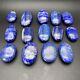 1-kg Lapis Lazuli Palm Stones Massager Natural Blue Healing Crystal Wholesale