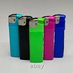 2000 Disposable Classic Lighters, Wholesale Bulk Lot, Multicolor Butane Lighter