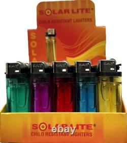 2000 Disposable Lighters, Wholesale Bulk Classic Size, Filled Butane, Assorted