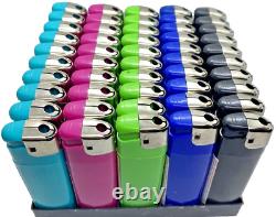 2000 Disposable Lighters, Wholesale Bulk Lot, Multicolor Butane Lighter
