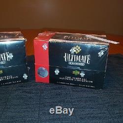 2005 UD Ultimate Collection Football Box. 2 BOX LOT! . Aaron Rodgers RC/Auto
