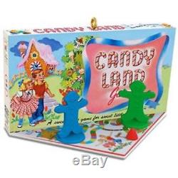 2017-14 Hallmark Ornament FAMILY GAME NIGHT Monolopy Sorry Candyland Clue LOT 4