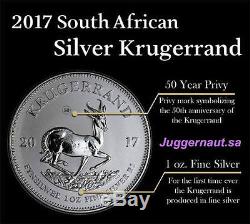 2017 Silver Krugerrand LOT OF 38 1 ounce coins. THE PRICE WILL NOT GO ANY LOWER