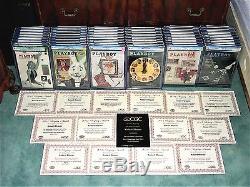 2017 Top Ranked CGC Registry SetPLAYBOY-THE FIFTIES (1953-1959) ALL 72 WHITE