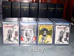 2017 Top Ranked CGC Registry SetPLAYBOY-THE FIFTIES (1953-1959) ALL 72 WHITE
