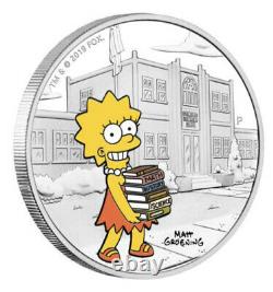 2019-2022 The Simpsons 17 Coin Collection-18.5oz Of Silver + PNCRare Set