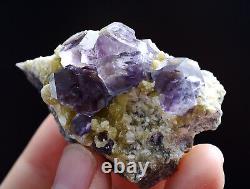 20PCS Natural Wholesale Batch Purple FLUORITE Mineral Specimen/Inner Mongolia