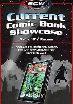 20 BCW Current Comic Showcase Wall Mount Display Frame CBS CUR