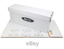 20 BCW Long Cardboard Comic Storage Boxes Each Holds 220 Books Supplies