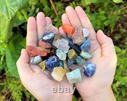 20 lb Wholesale Assorted Rough Gemstone Chips Box CRAZY CHEAP Raw Crystals