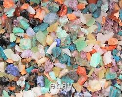 20 lb Wholesale Assorted Rough Gemstone Chips Box CRAZY CHEAP Raw Crystals