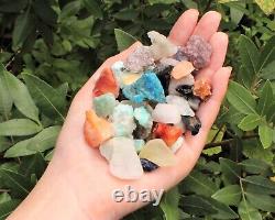 20 lb Wholesale Assorted Rough Gemstone Chips Box CRAZY CHEAP Raw Crystals