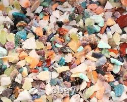 20 lb Wholesale Assorted Rough Gemstone Chips Box CRAZY CHEAP Raw Crystals
