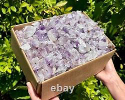 20 lb Wholesale Box Lot of CLEARANCE Amethyst Crystal Points (Amethyst Points)