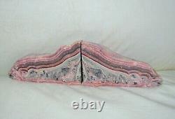 20 pcs lot PAIR Rhodochrosite Slabs from Argentina Bulk Wholesale 4.85 lbs