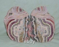 20 pcs lot PAIR Rhodochrosite Slabs from Argentina Bulk Wholesale 4.85 lbs