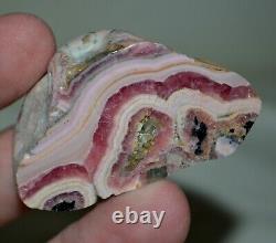 20 pcs lot PAIR Rhodochrosite Slabs from Argentina Bulk Wholesale 4.85 lbs