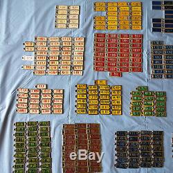 #211 Lot of 825 OHIO 1942-1974 DAV Tags Disabled American Veterans fobs
