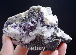 21PCS Natural wholesale Batch Purple FLUORITE Mineral Specimen/Inner Mongolia