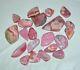 21 Pcs Lot Gemmy Rhodochrosites Chunks From Argentina Wholesale Bulk Deep Red