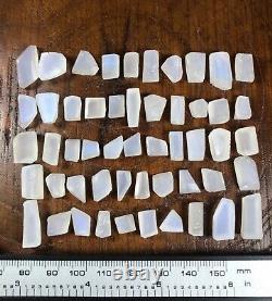 230 Carat Moonstone Faceting Rough Crystals lot from Tanzania