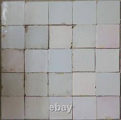 25 Dutch Delftware Delft faience tile carreaux white Witjes tiles