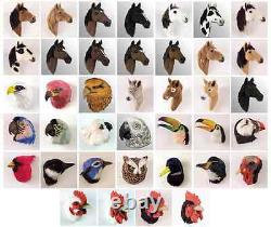 (25) Furry And Flat Dog Magnets! Wholesale-closeout Lot, Sell Or Collect